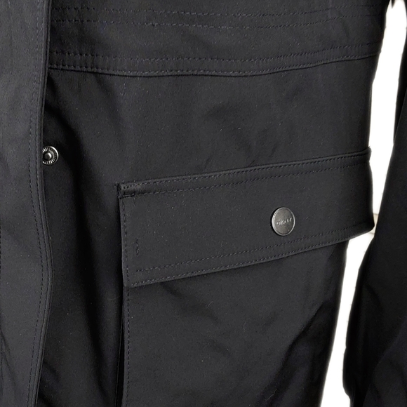 NWT DKNY $200 Ladies Water Resistant Hooded Adjustable Waist Long Lined Parka - Picture 10 of 12